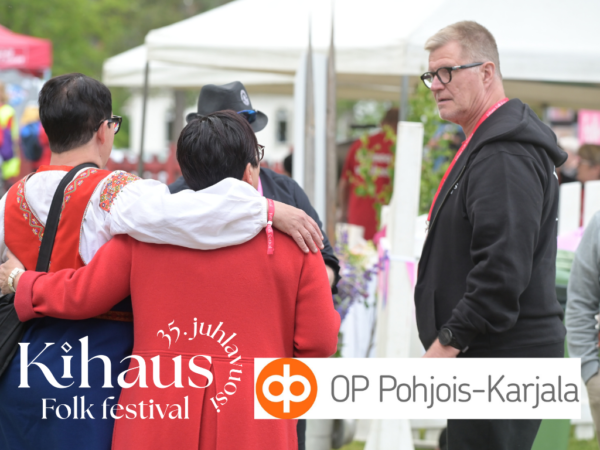 OP Pohjois-Karjala Kihaus Folk festivaalin juhlavuoden pääyhteistyökumppaniksi